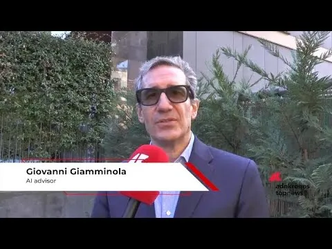 Fotogramma della video intervista Adnkronos