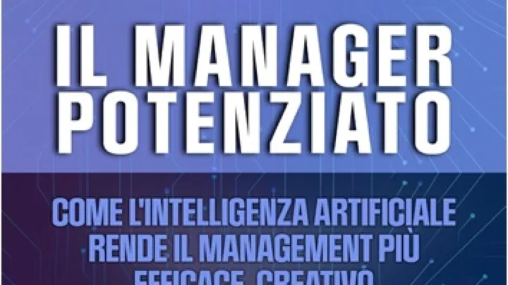 Title lettering from the cover of Il Manager Potenziato