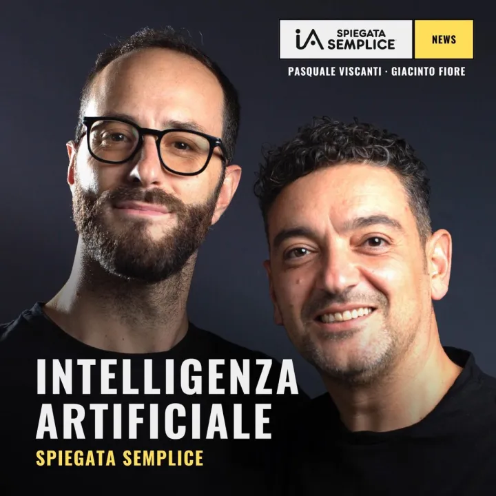 Copertina del podcast Intelligenza Artificiale Spiegata Semplice