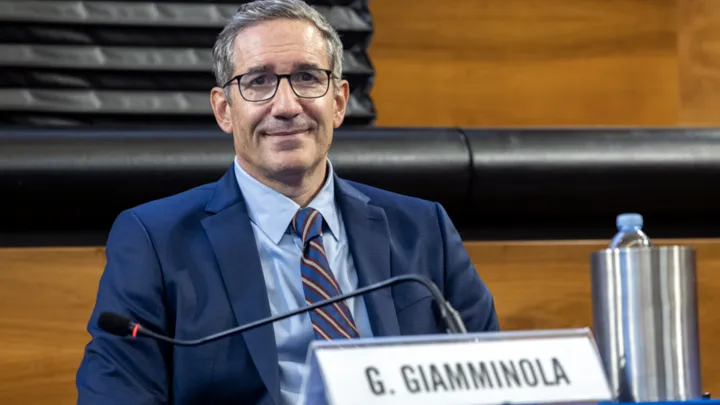 Giovanni Giamminola at a panel discussion